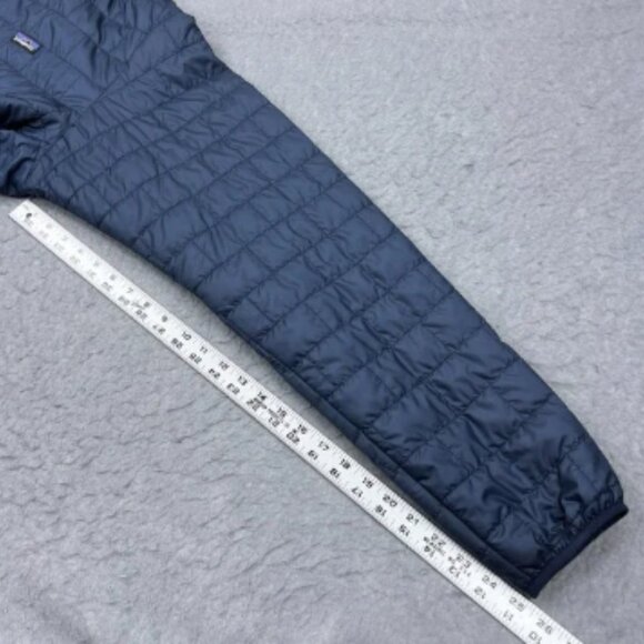 Patagonia Nano Puff Jacket Mens XXL Blue Quilt Insulated Full Zip Hiking Outdoor - Picture 11 of 13